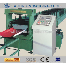 Mading in China Hydraulic galvalume Steel Glazed Tile Metal Roof Ridge Cap Roll Forming Machine